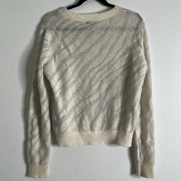 Rag&bone zebra print sweater size medium - Picture 8 of 10